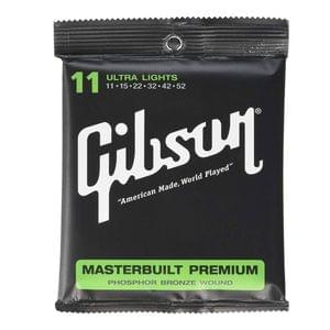 Gibson SAG-MB11 Masterbuilt Premium Phosphor Bronze Acoustic Guitar Strings